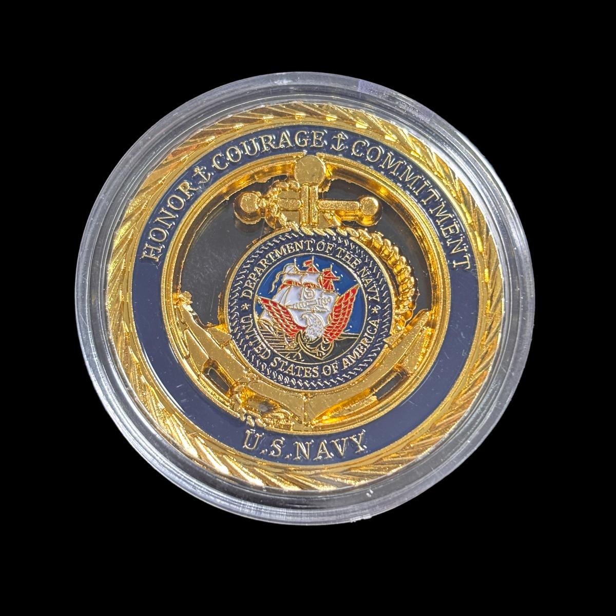 U.S. ARMY HONOR COURAGE COMMITMENT Challenge Coin