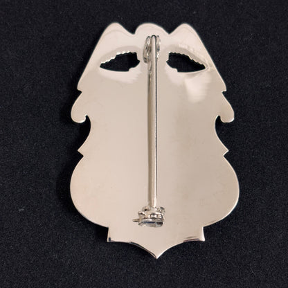 US MPD Minneapolis Police Officer Badge Replica Movie Props Customizable Number