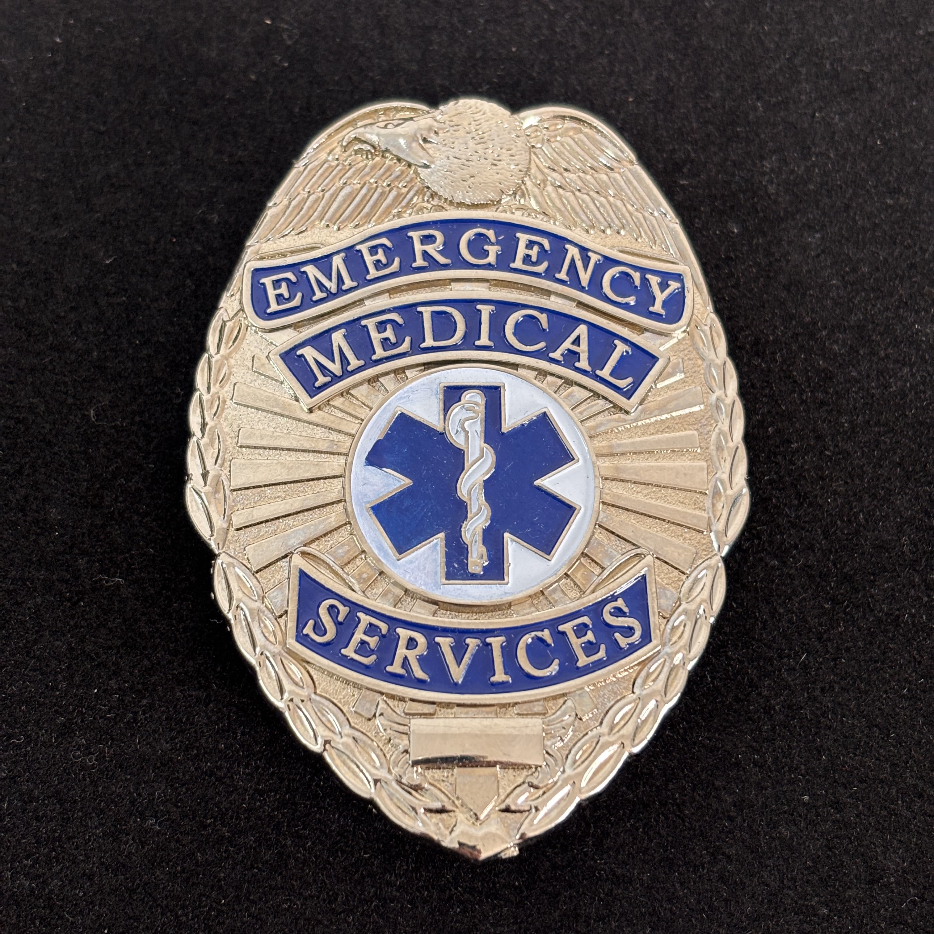 Y&W EMS Emergency Medical Services Badge Adjustable Hat – One Size Fits Most