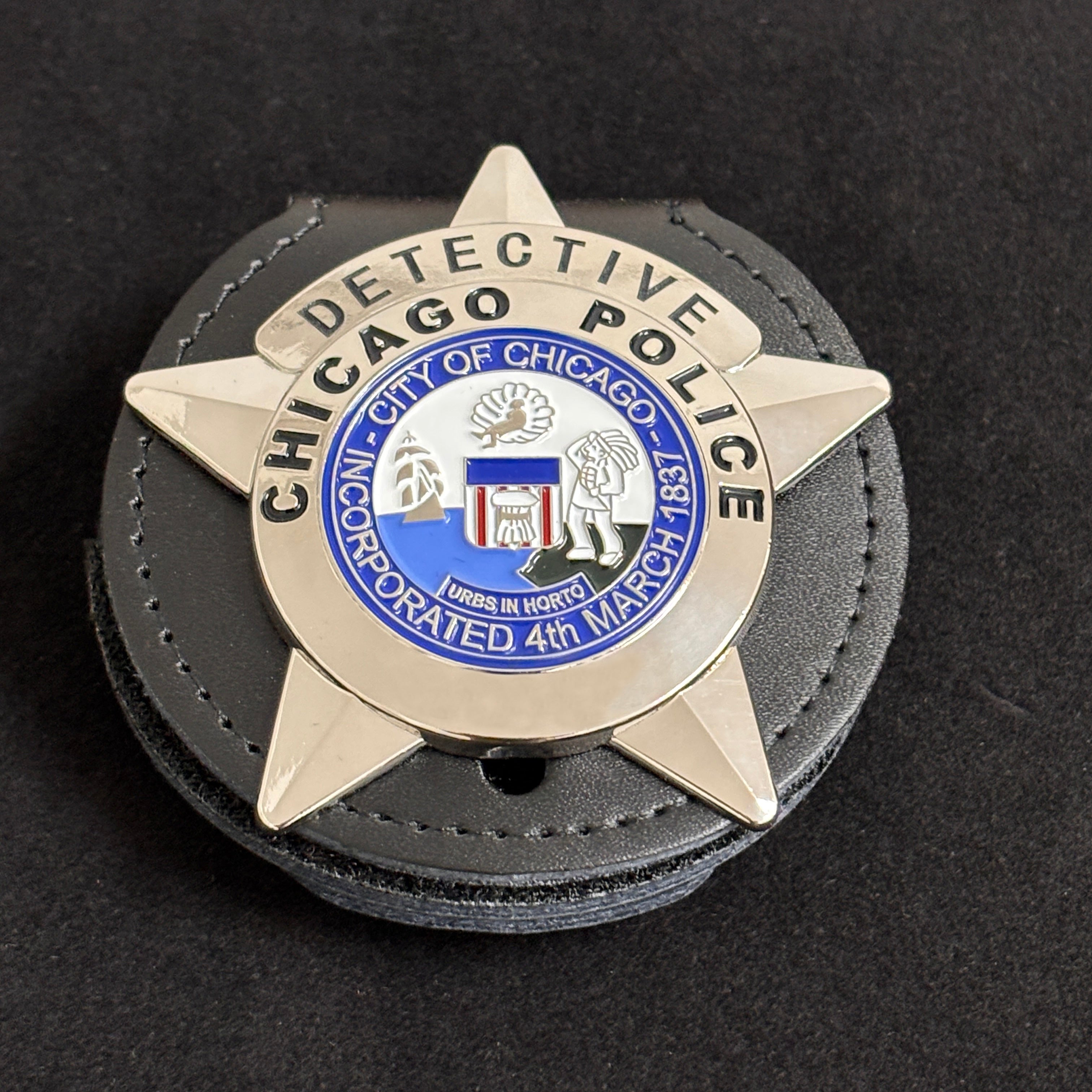 CPD Chicago Police Detective Badge Replica Movie Props