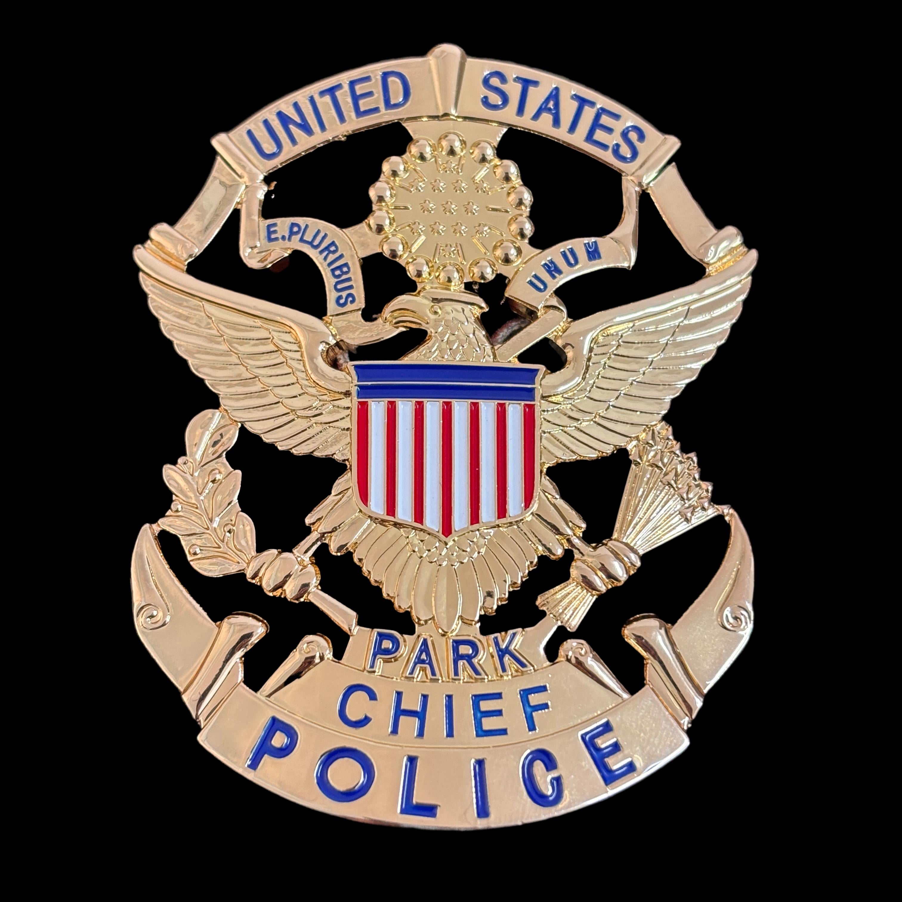 Chief US Park Police Badge USPP Replica Movie Props – TriumphBadges