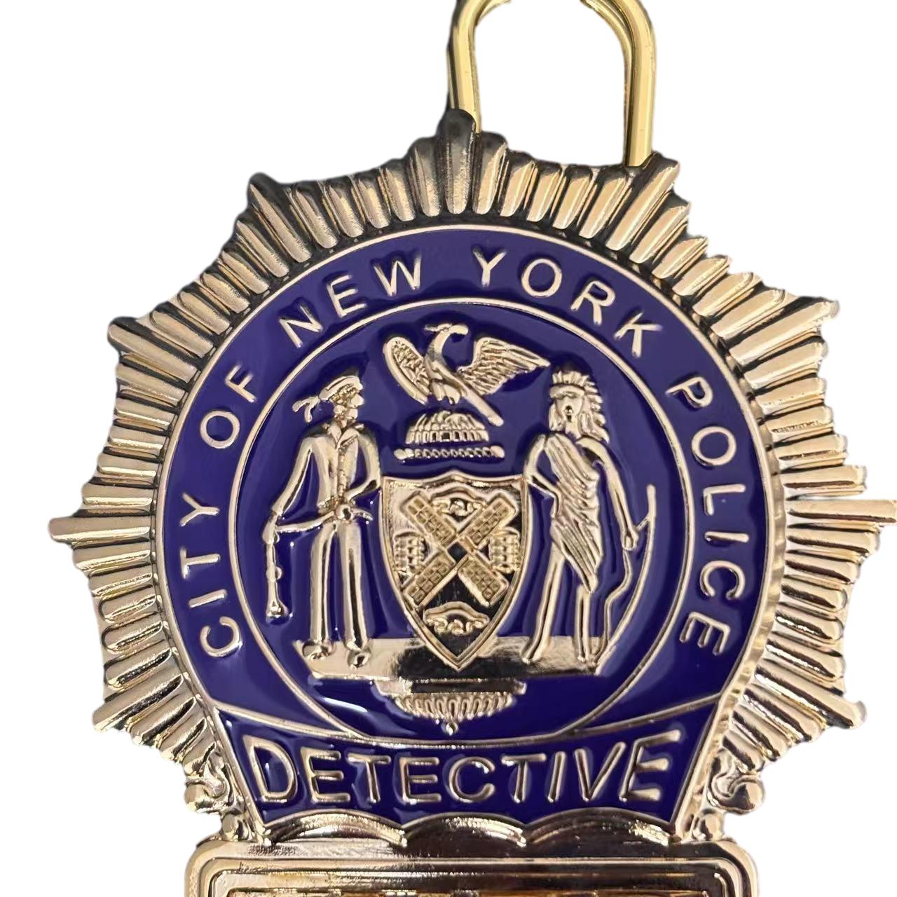 Detective New York Police NYPD Badge Replica Movie Props