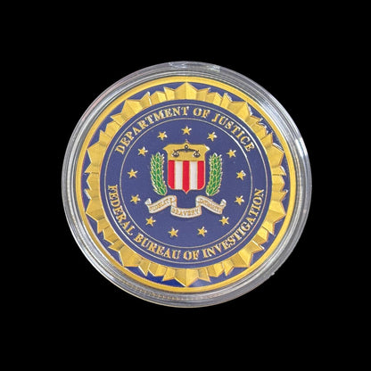 GREAT SEAL OF THE UNITED STATES WASHINGTON,D.C, FBl Challenge Coin