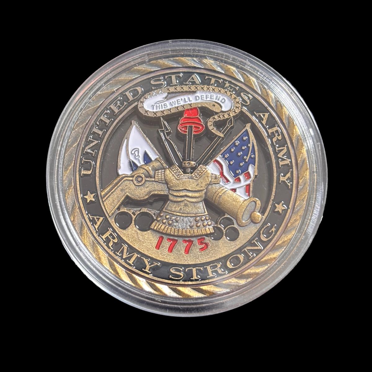 UNITED STATES ARMY ARMY STRONG Challenge Coin