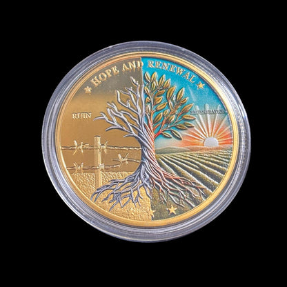 HOPE AND RENEWAL Challenge Coin