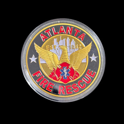 ATLANTA FIRE RESCUE Challenge Coin