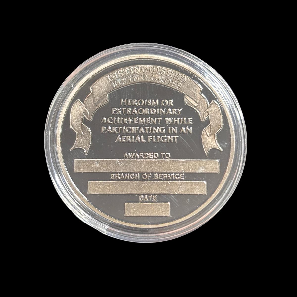 DISTINGUISHED FLYING CROSS Challenge Coin