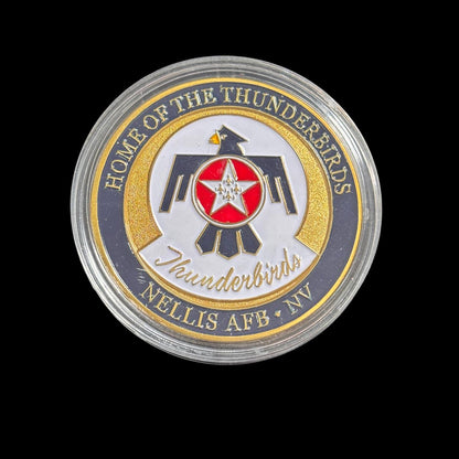 U.S. AIR FORCE HOME OF THE THUNDERBIRDs Challenge Coin