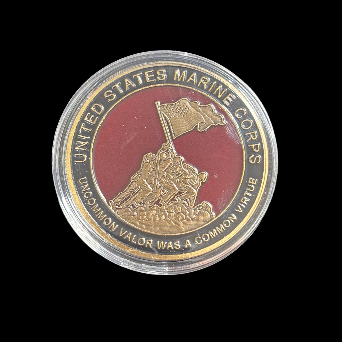 U.S. MARINE CORPS SEMPER FIDELIs Challenge Coin