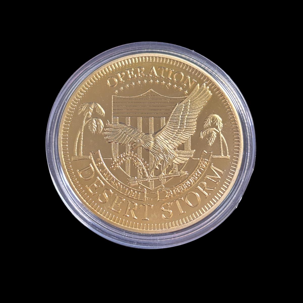 OPERTION DESERT STORM Challenge Coin