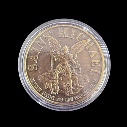 USSS PATRON SAINT OF LAW ENFORCRMENT Challenge Coin