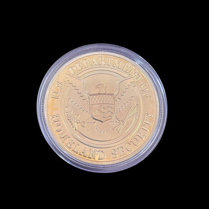 U.S. DEPT. OF HOMELAND SECURITY USSs Challenge Coin
