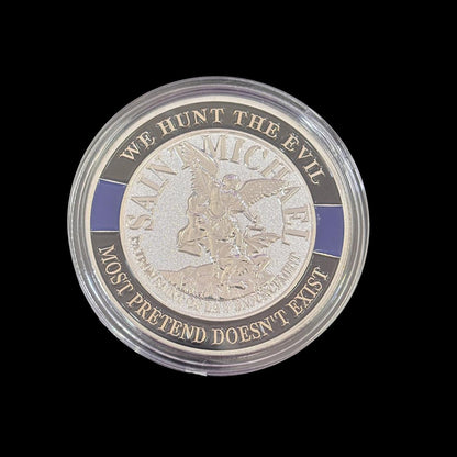 BLESSED ARE THE PEACEMAKERS SAINT MICHAEL Challenge Coin
