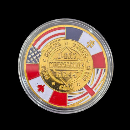 ARROMAN CHES D-DAY 6.6.44 NORMANDlE Challenge Coin