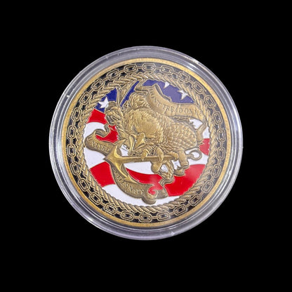U.S. NAVY CHIEFS POWER OF POSITIVE LEADERSHIP Challenge Coin