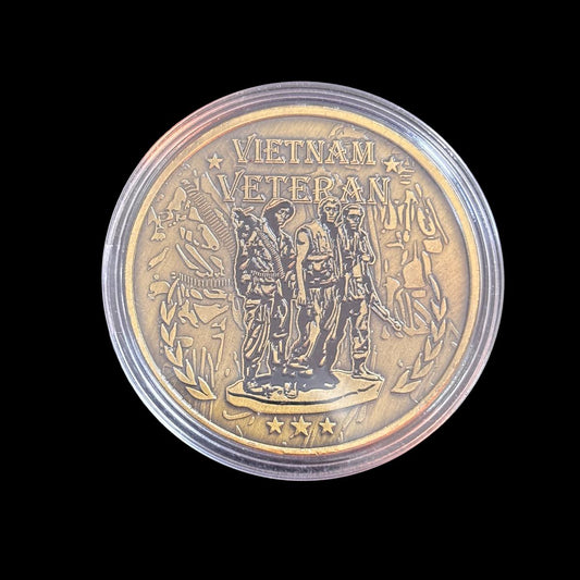 VIETNAM VETERAN ALL GAVE SOME Challenge Coin