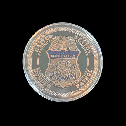 U.S. DEPT. OF HOMELAND SECURITY CBP BORDER PATROL Challenge Coin