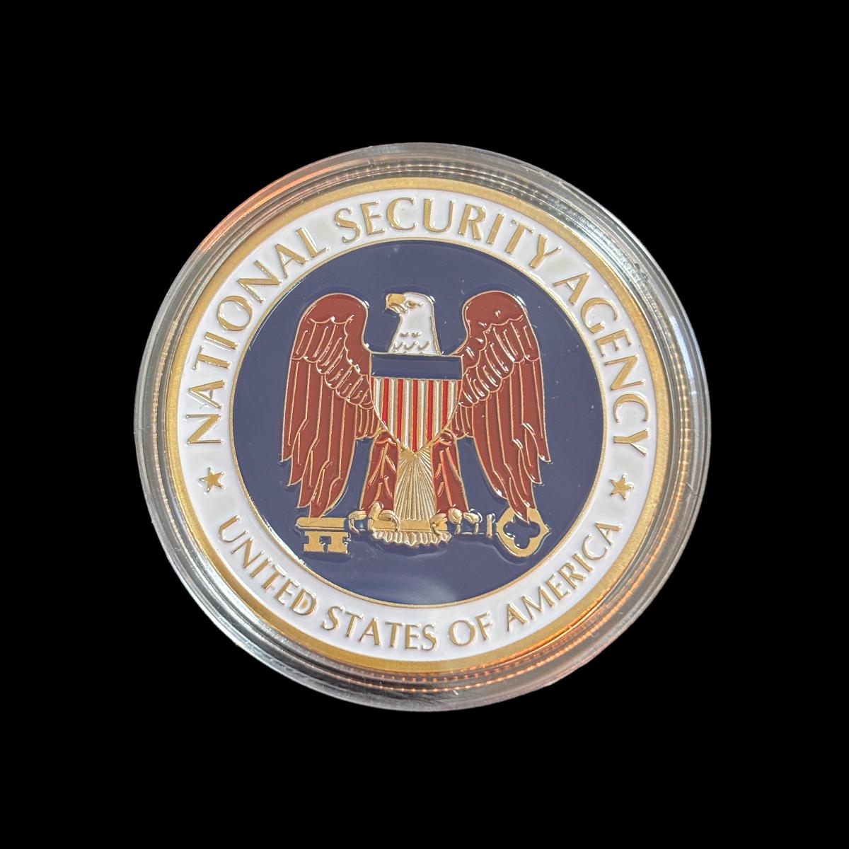 U.S.NATIONAL SECURITY AGENCY Challenge Coin – TriumphBadges