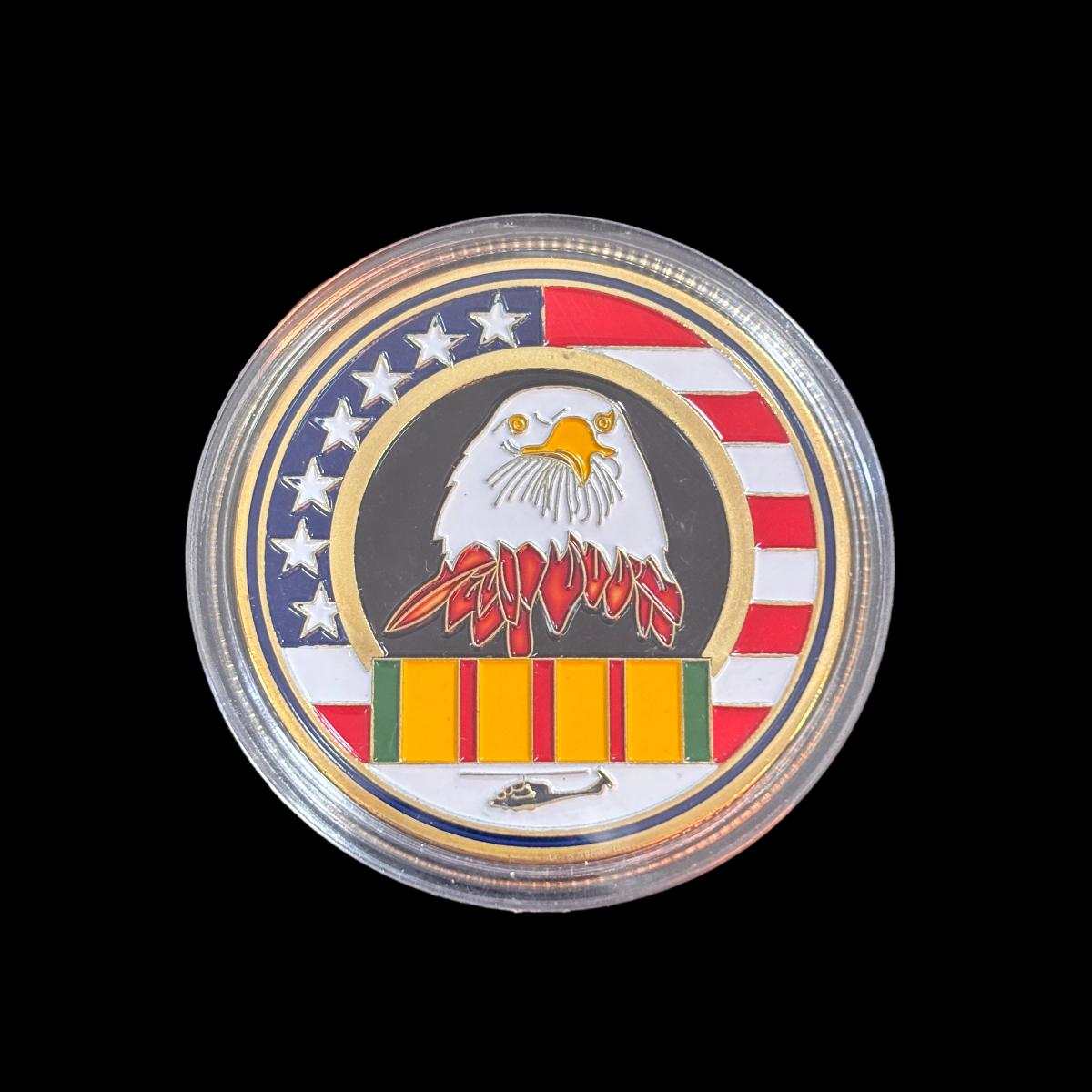 WELCOME HOME BROTHER MAY YOU NEVER WALK ALONE AGAIN Challenge Coin 1