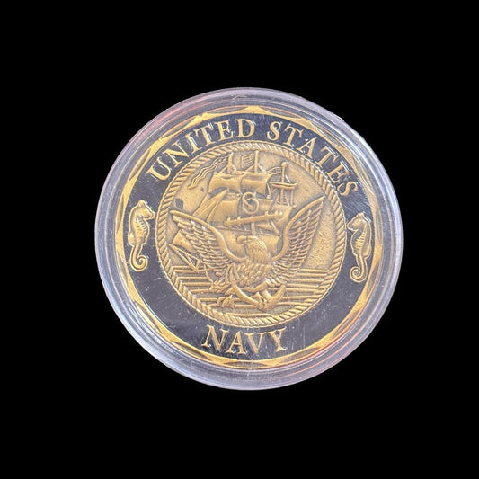 US NAVY SHELLBACK CROSSING THE LINE Challenge Coin