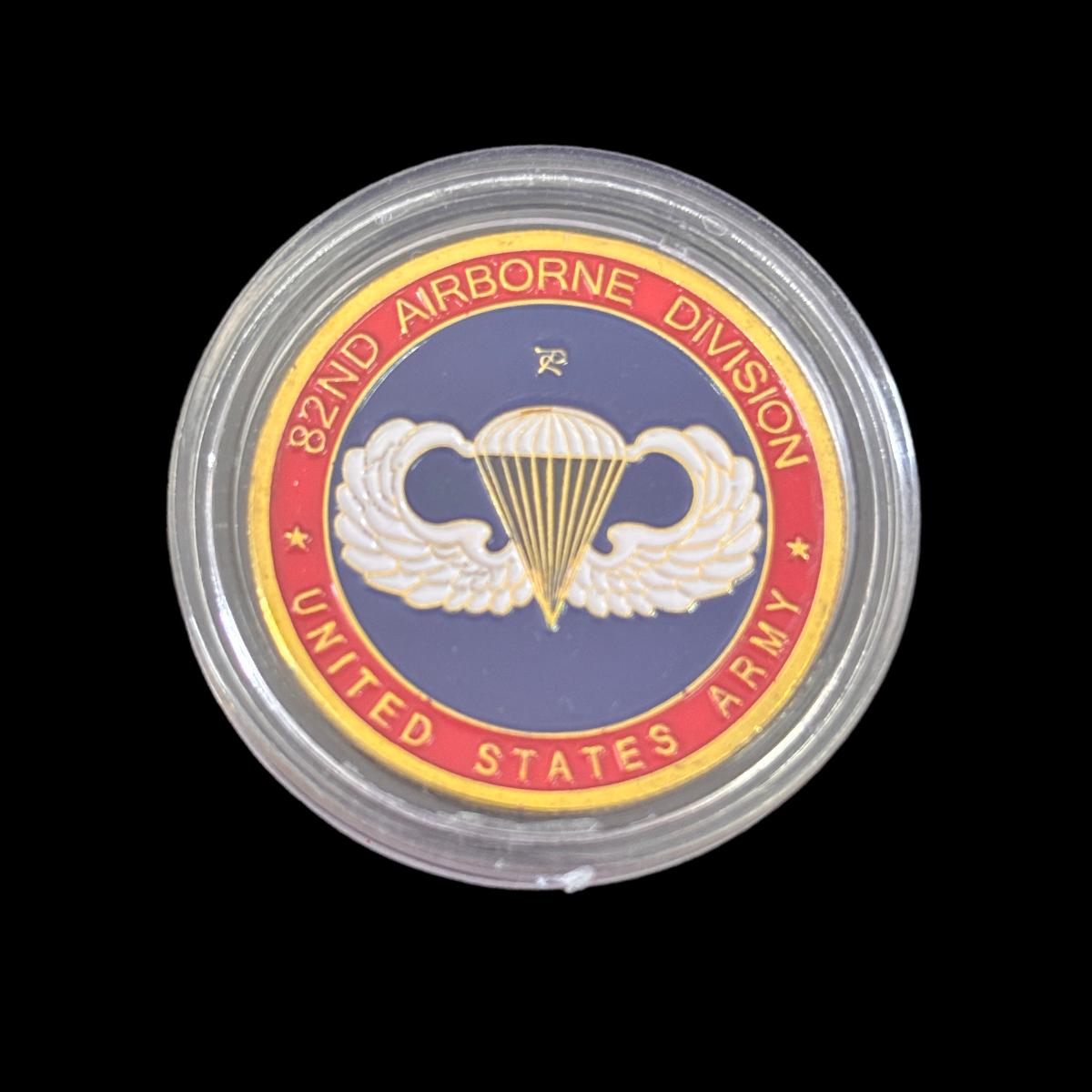 US ARMY 82ND AIRBORNE DIVISION Challenge Coin