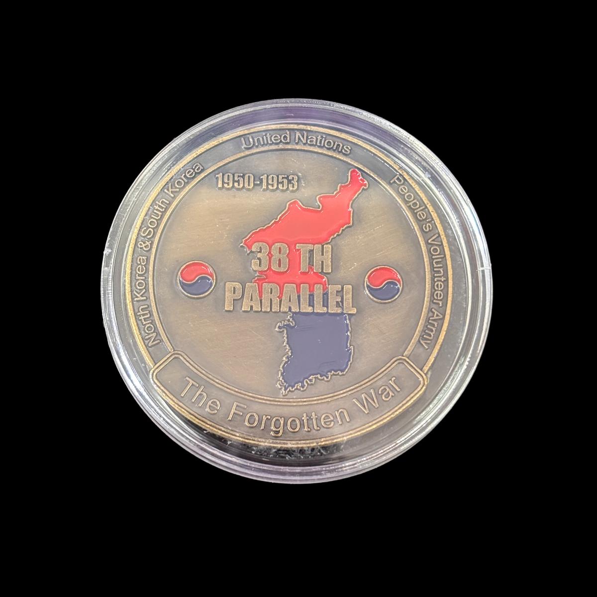 THE FORGOTTEN WAR 38TH PARALLEL FAU CORSAIR FIGHTER Challenge Coin ...