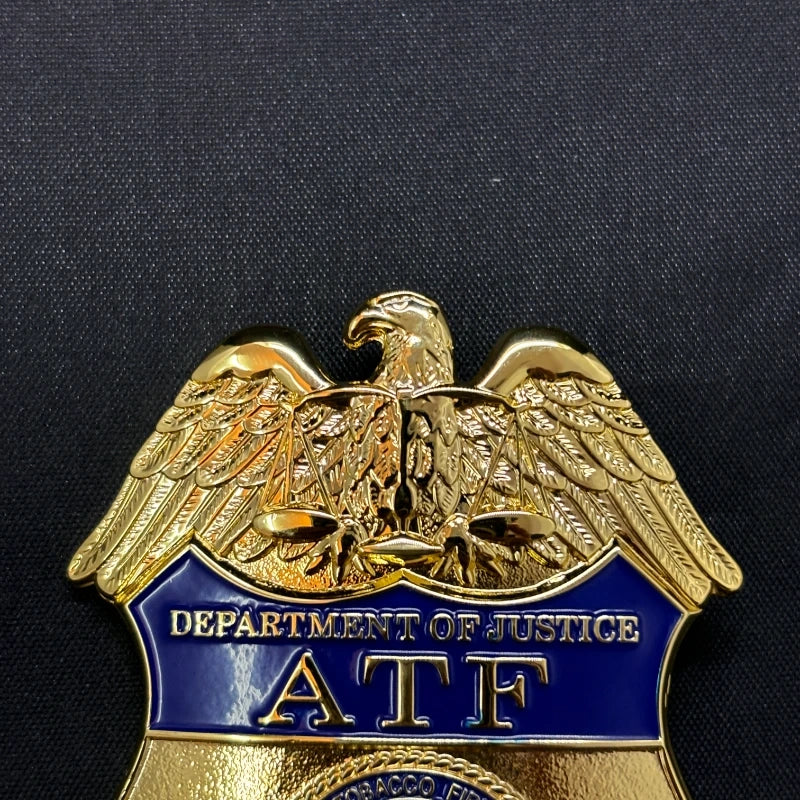 US ATF Special Agent Badge Replica Movie Props