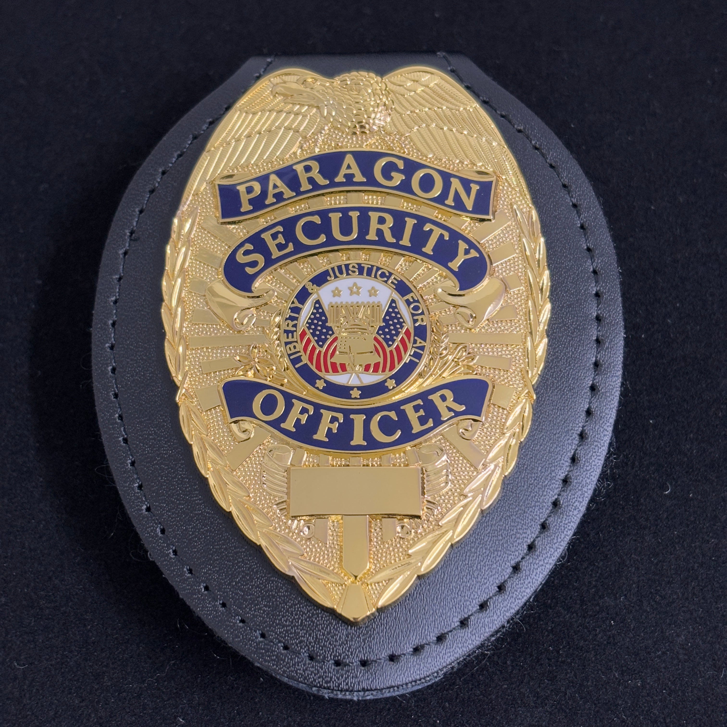 US White House Paragon Security Officer Badge Replica Movie Props Customizable number