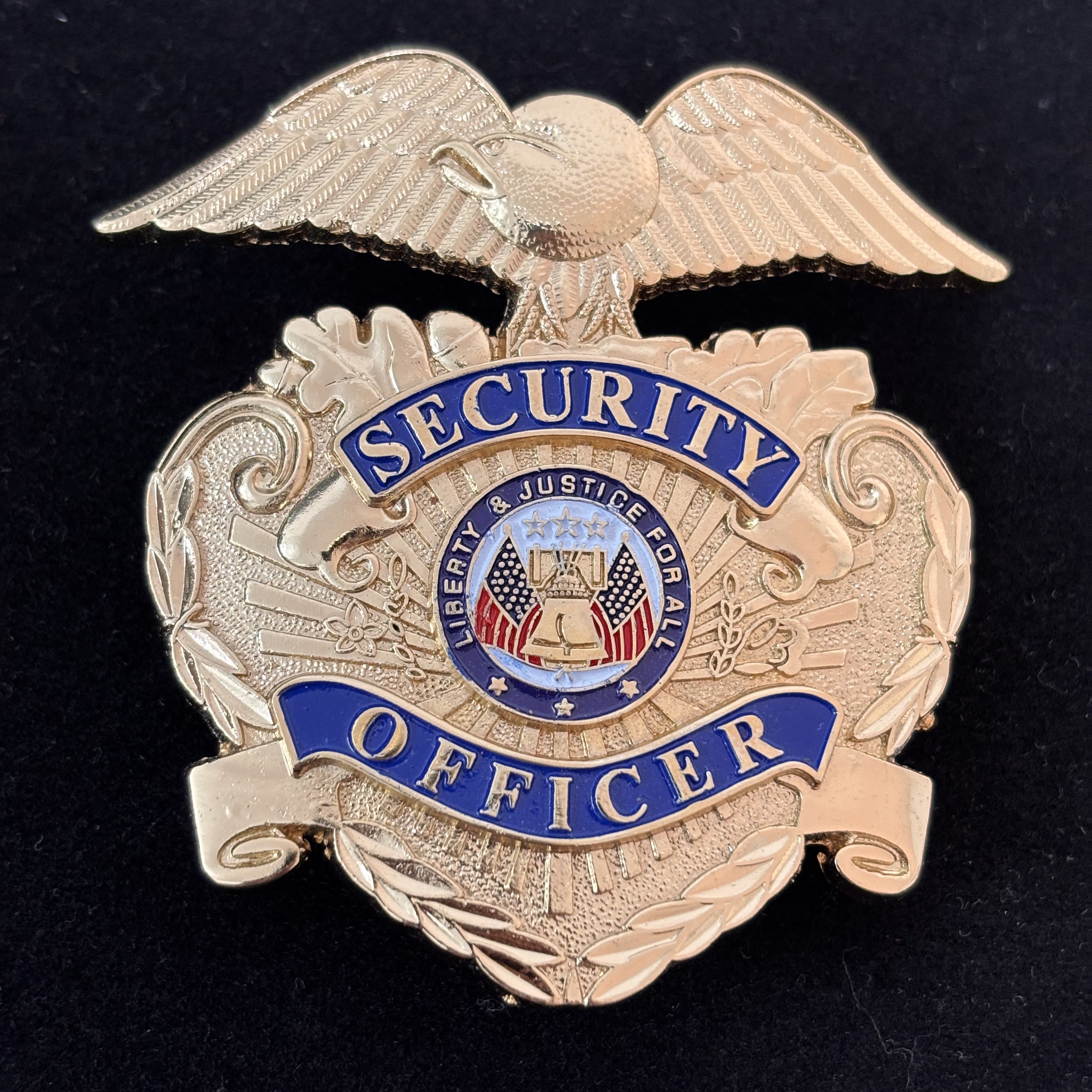 Liberty & Justice For All Security Officer Badge Replica Movie Props