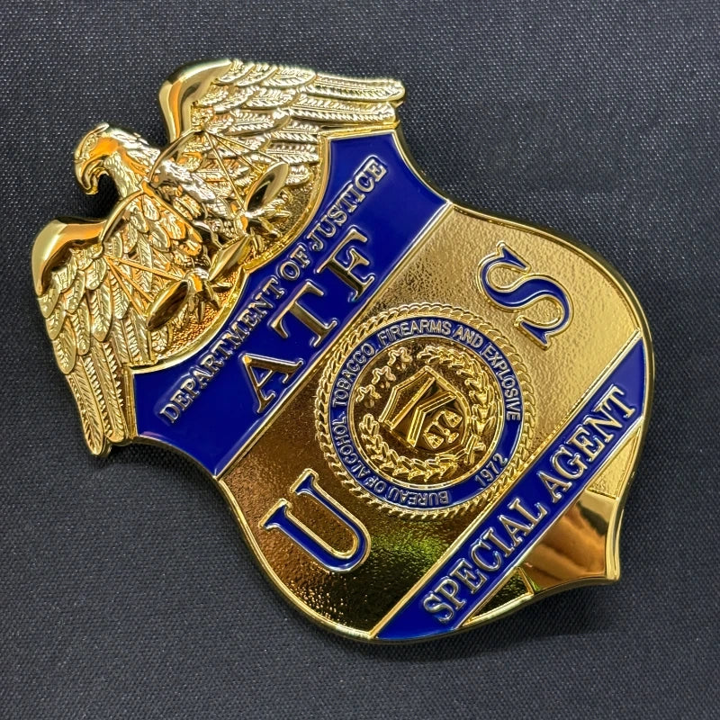 US ATF Special Agent Badge Replica Movie Props