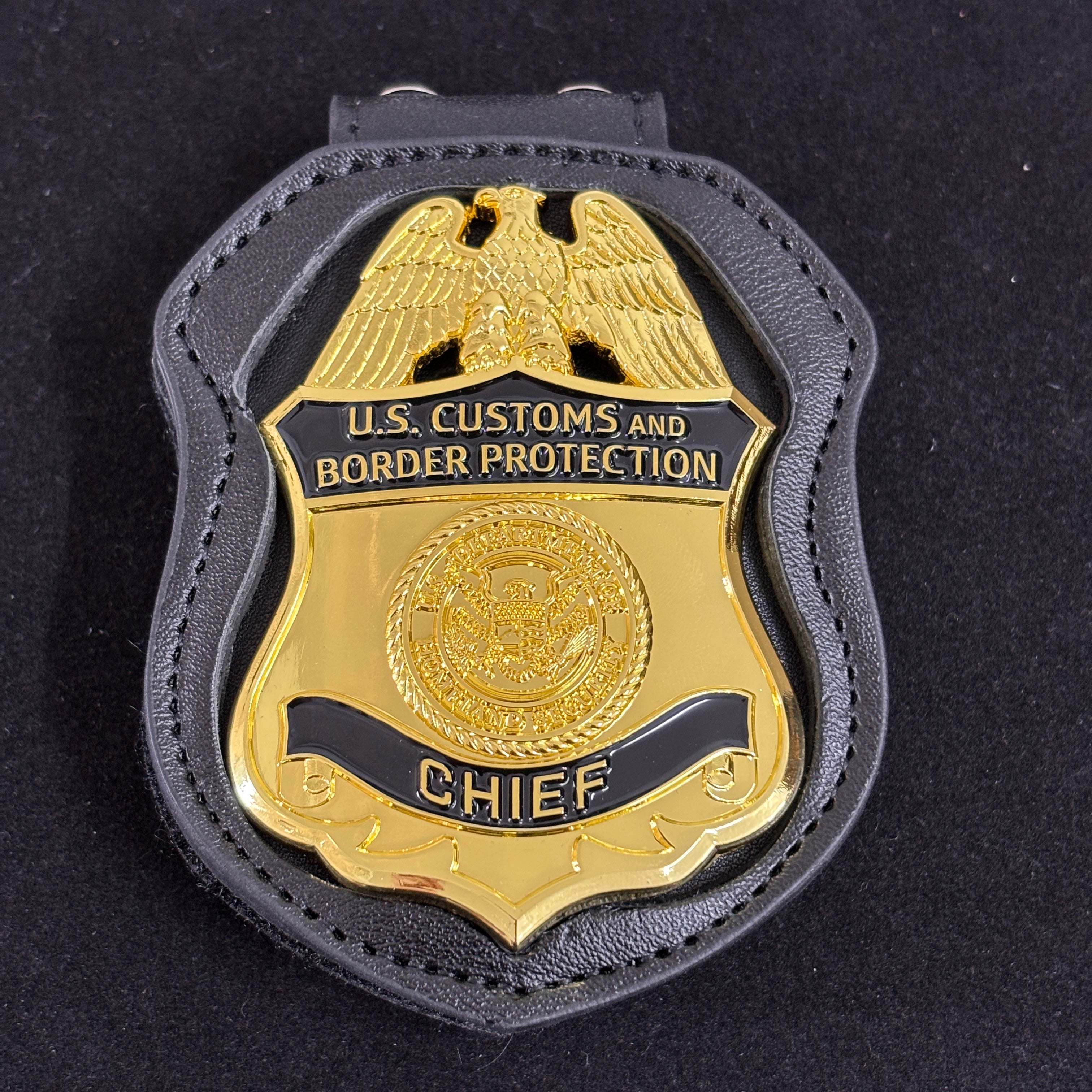 US Chief CBP Replica Badge Movie Props