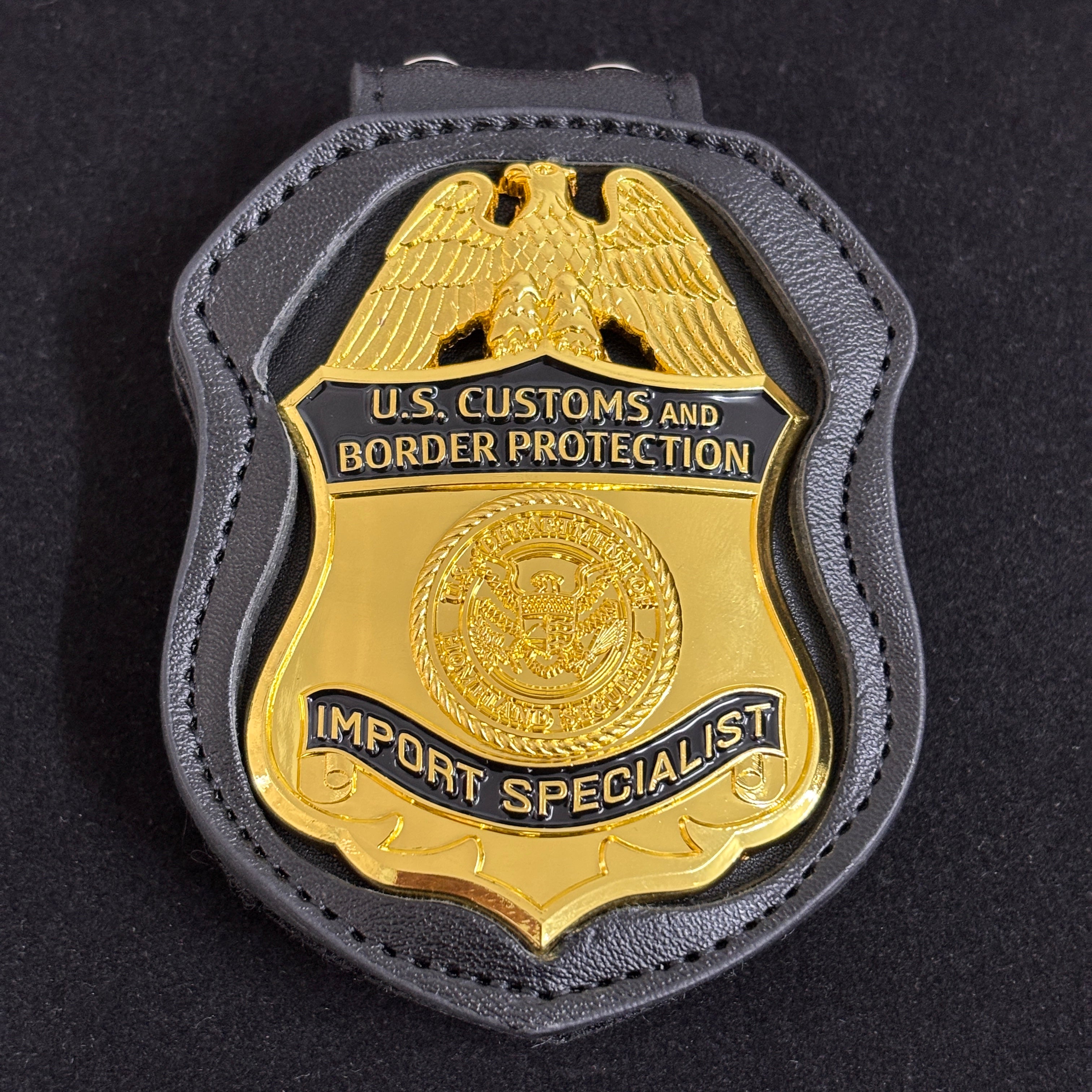 US Import Specialist Badge CBP Replica Movie Props