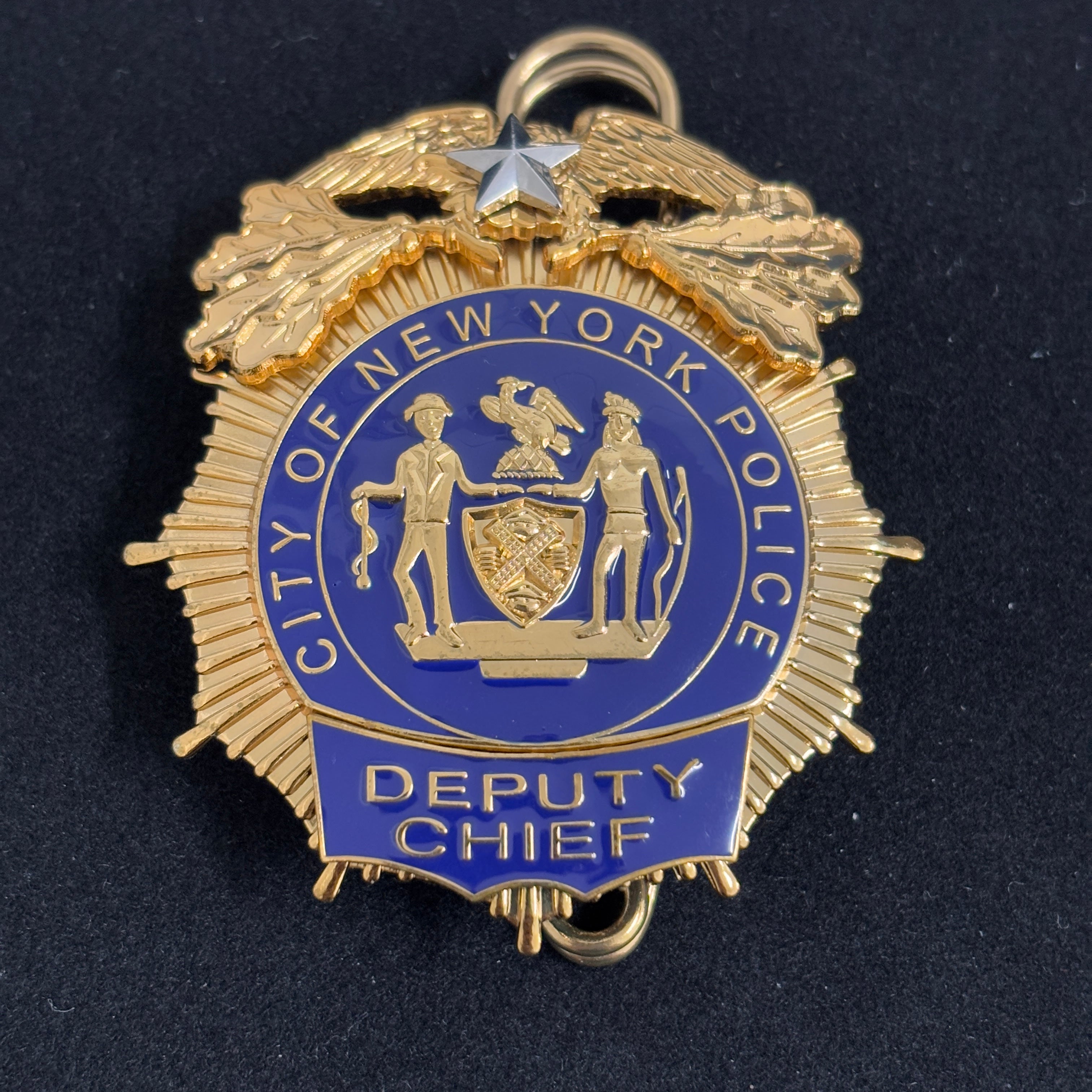 NYPD New York Police Badge Replica Movie Props 1 Star